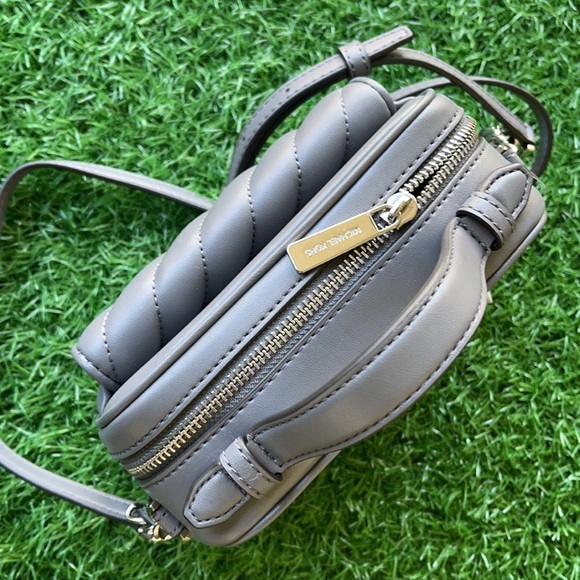 Michael Kors Small Rose Top Handle Leather Satchel - Picture 4 of 16